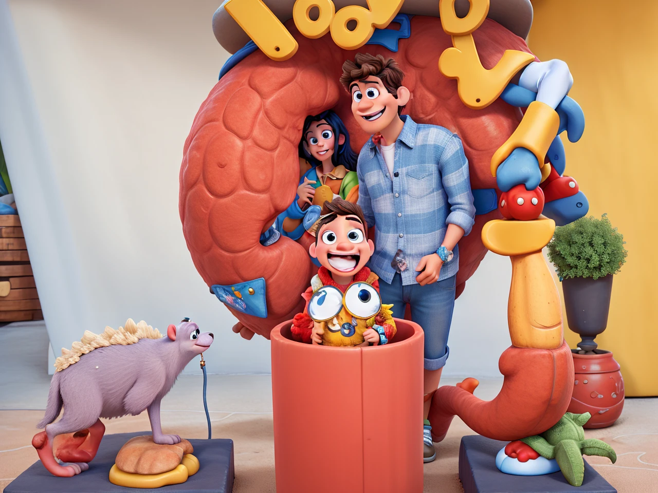 Disney pixar style high quality, best qualityer