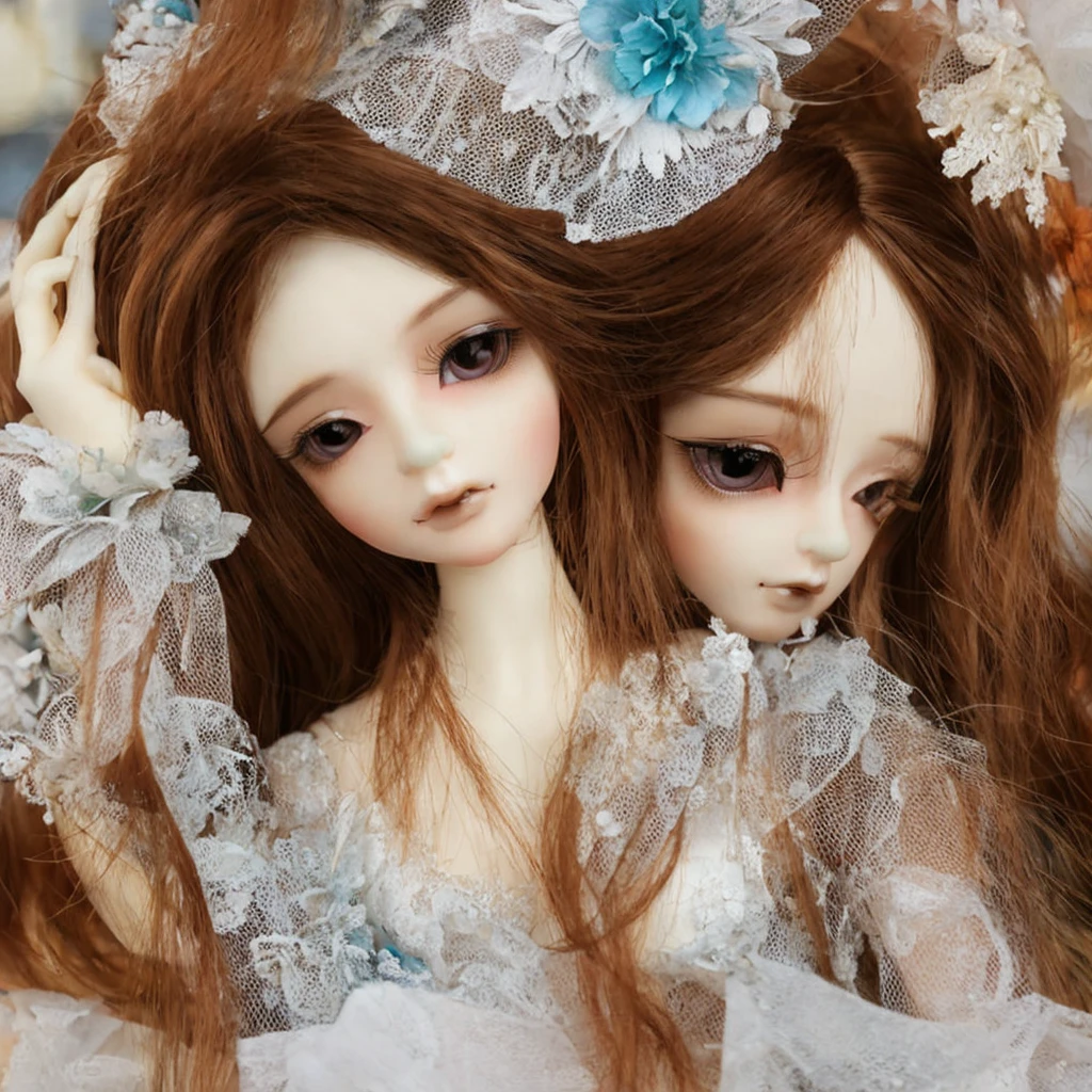 BJD doll face, beautiful face