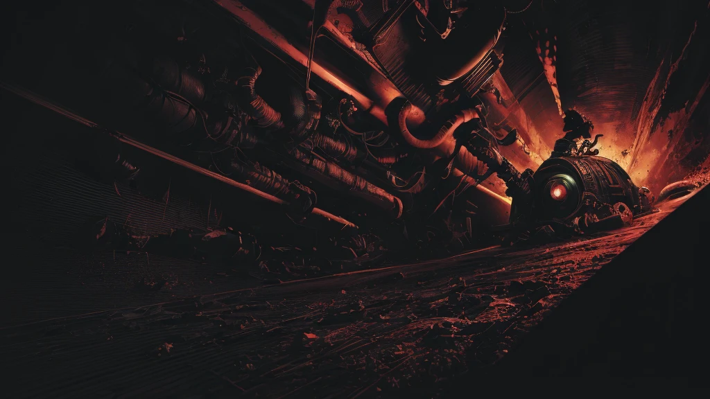 a retro comic style artwork, in the black vacuum of space, an unimaginable horror stirs, a pulsating slimy ovomorph rips open, revealing an agile deadly facehugger, hyper detailed, intricate, bold colors, dynamic composition, dramatic lighting, cinematic atmosphere, chiaroscuro, comic book shading, grunge textures, gritty, high contrast, vibrant, masterpiece, 8k, photorealistic