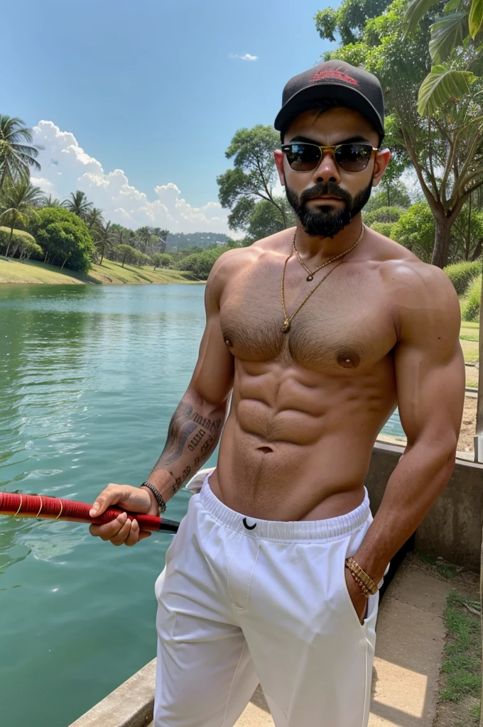 Virat kohli fishing