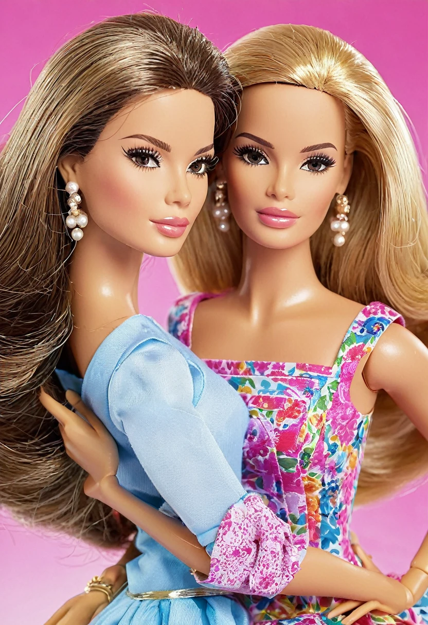 Barbie doll presenter version ana maria braga and louro José barbie doll