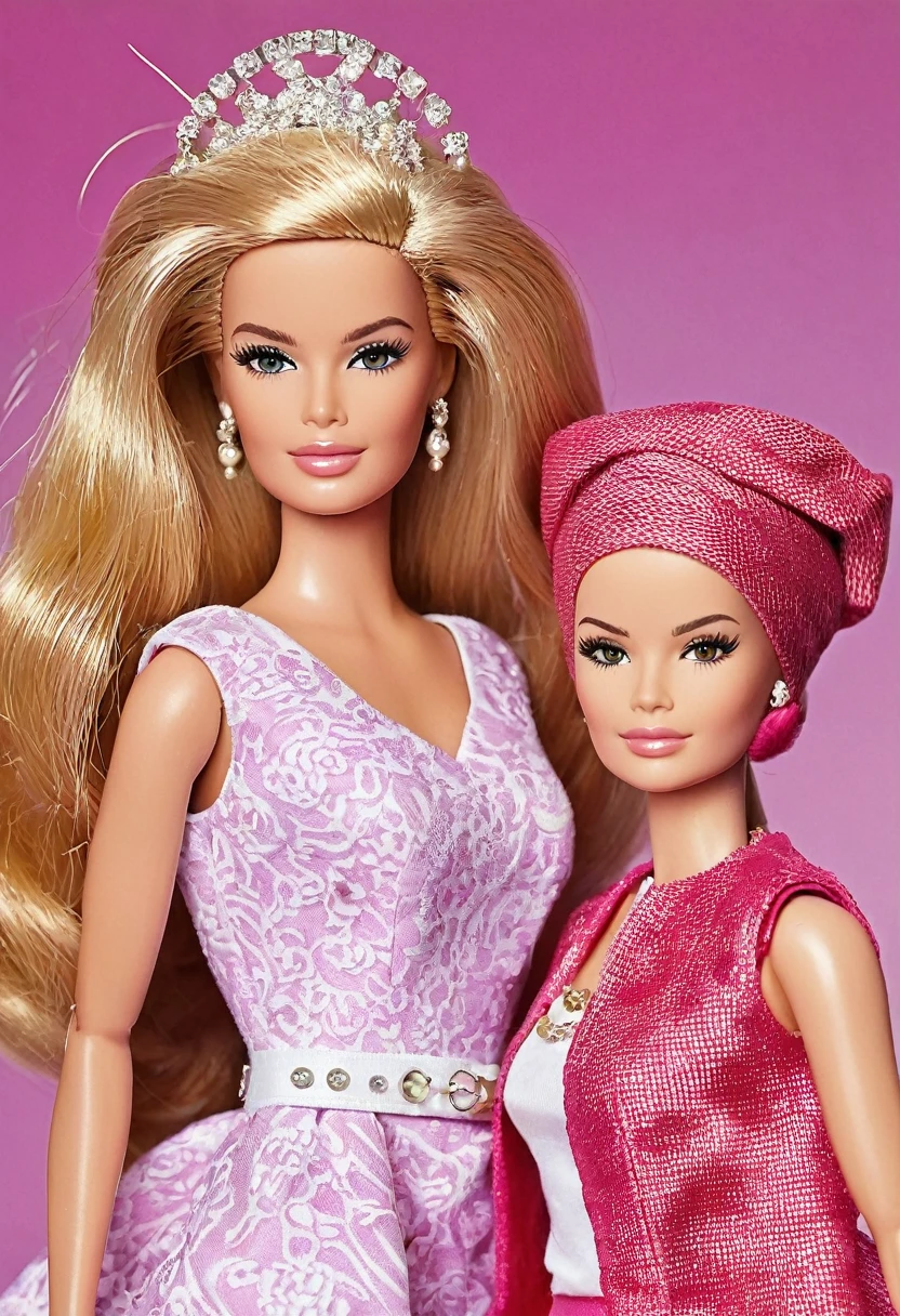 Barbie doll presenter version ana maria braga and louro José barbie doll