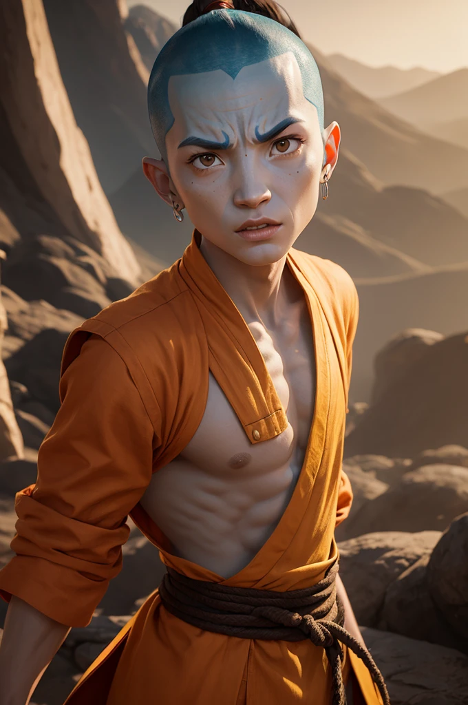 Avatar aang realista