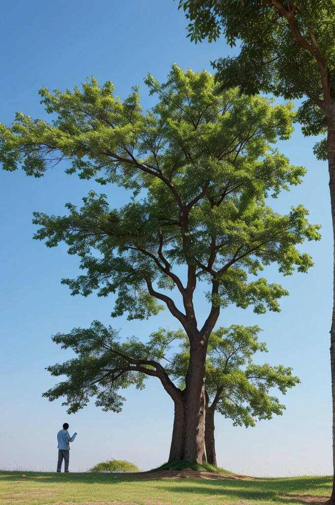 The branches of the tree should be so long that it appears as if Yusuf has written it image