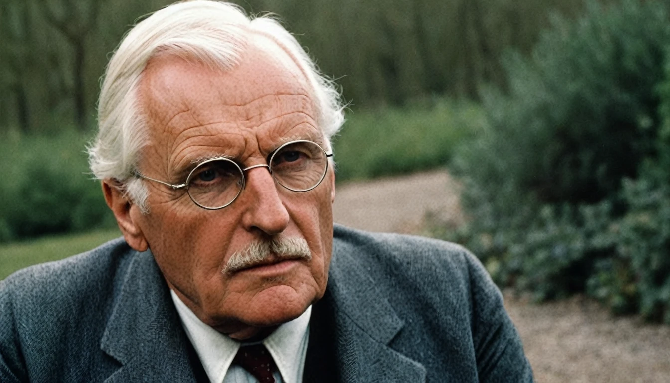 Carl Gustav Jung facing camera