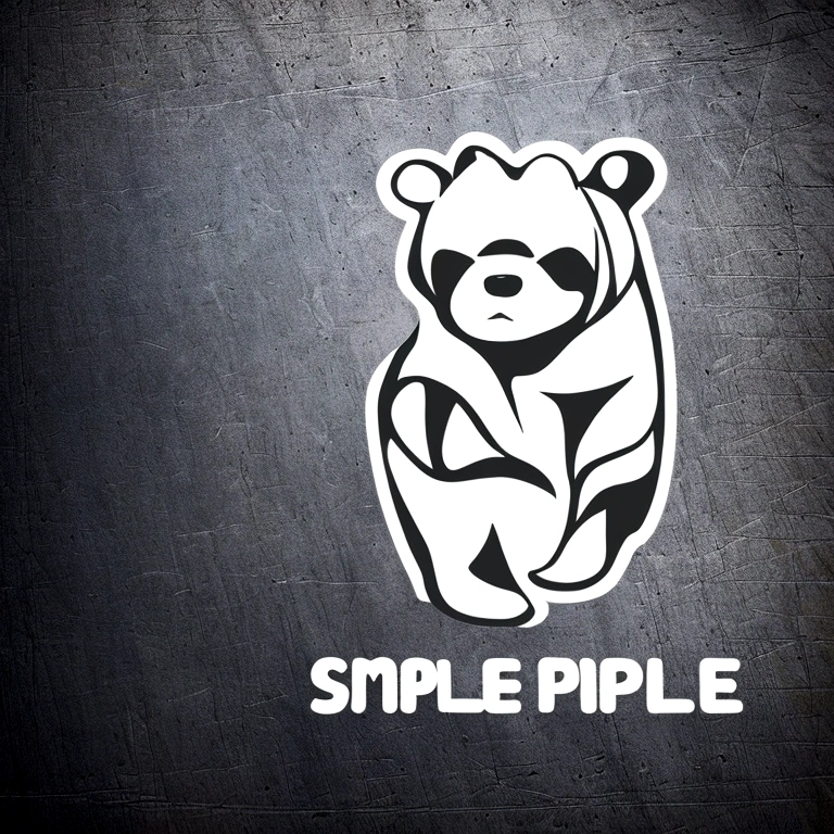 simple logo bear
