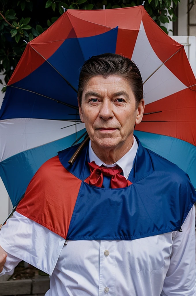 Ronald reagan themed umbrella