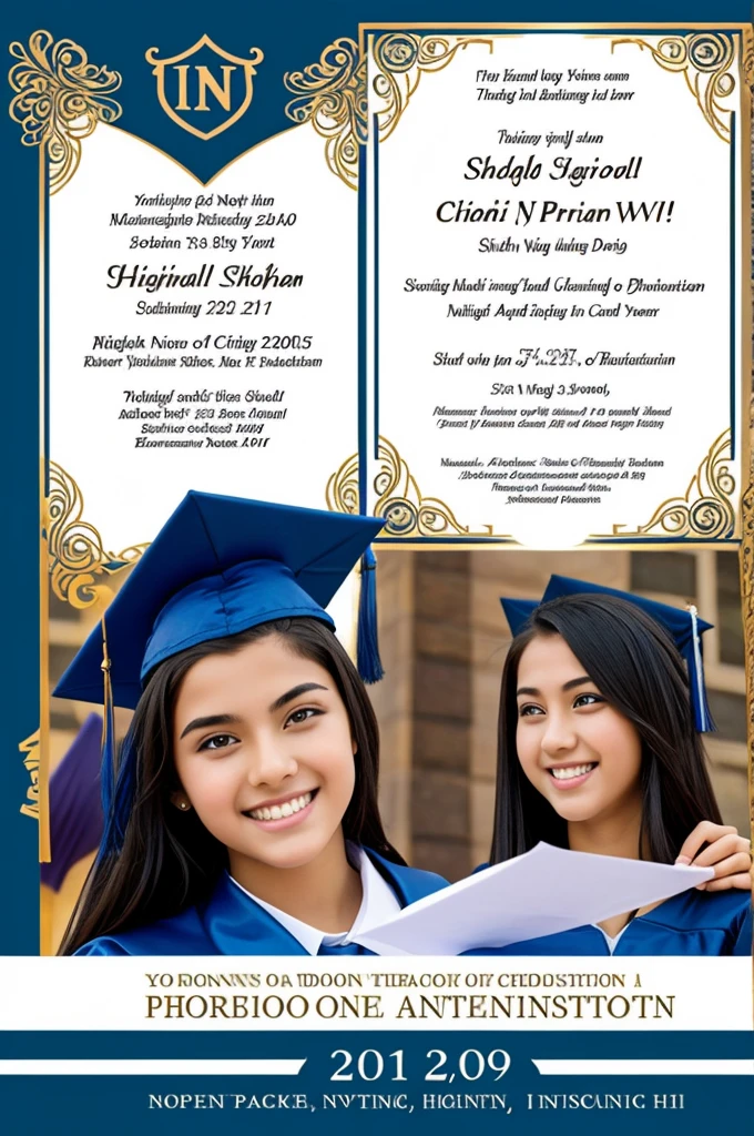 High school graduation invitation 