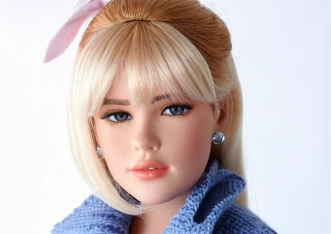 Barbie girl doll version realistic small ears
