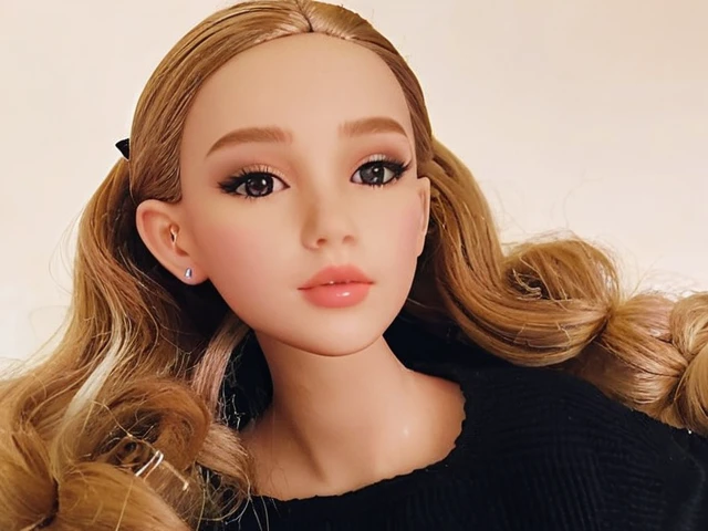 Barbie girl doll version realistic small ears 