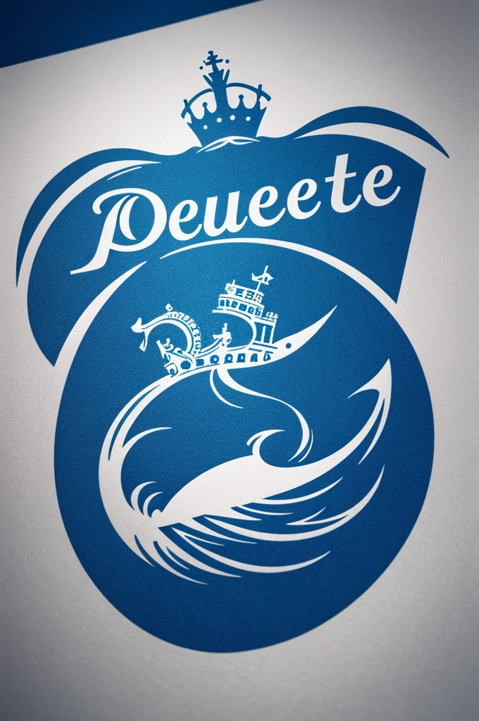 a logo about a queen of the sea