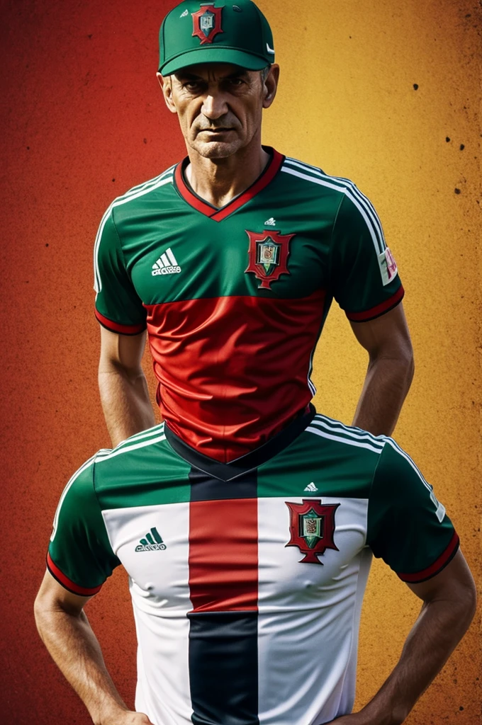 Freddy Krueger with the Portugal soccer jersey