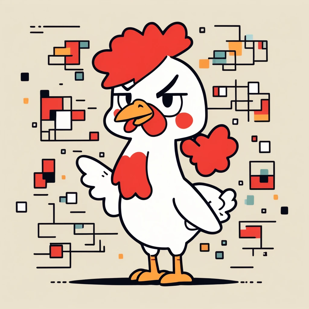 cute little rooster