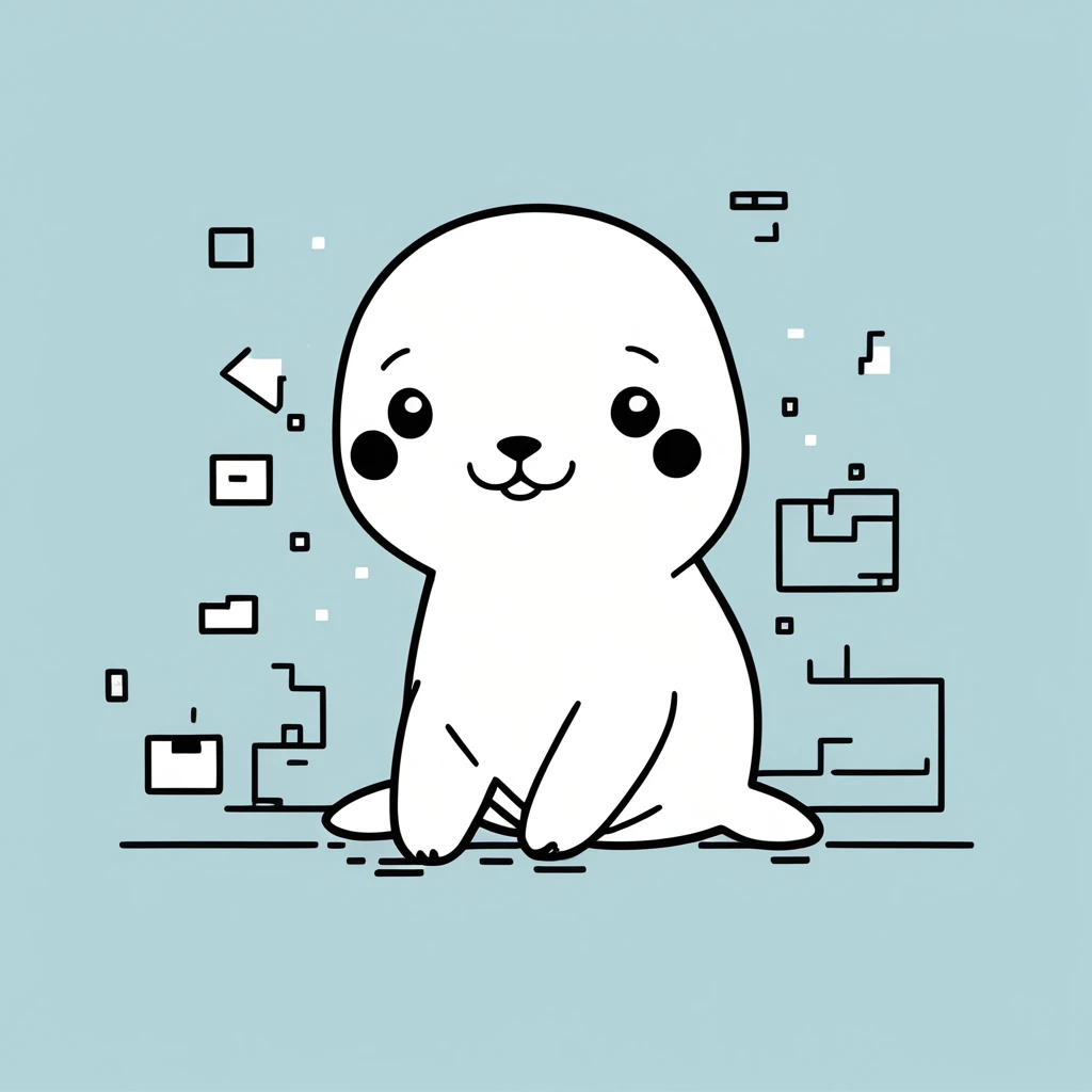 cute little seal