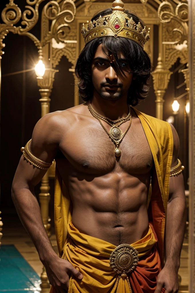 Lord Krishna in warzone 