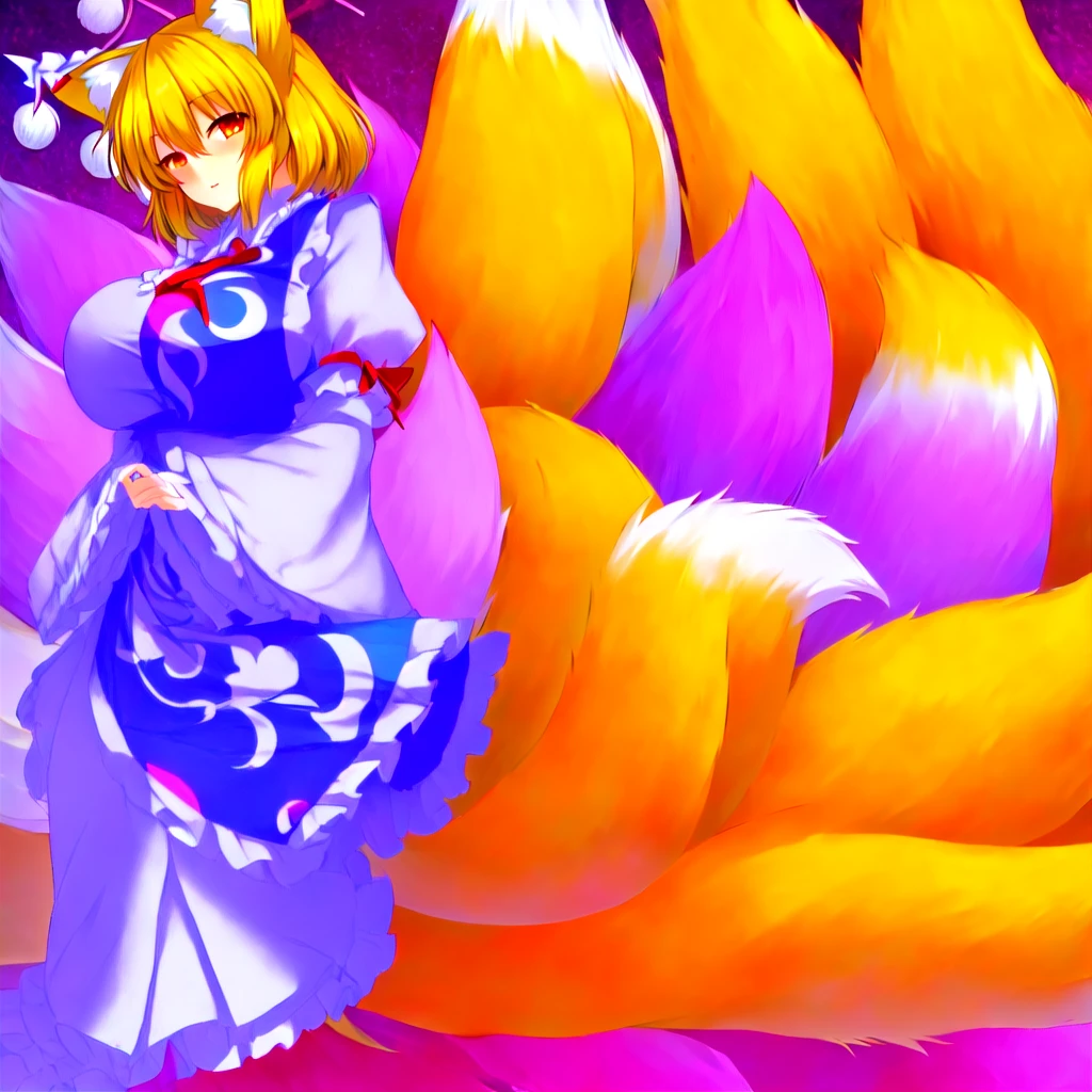 anime characters dressed in costumes posing for a picture, from touhou, commission for, touhou project, colorful kitsune city, commission for high res, touhou, zerochan art, anime girls, official fanart, game art!!, high quality fanart, touhou character, kawacy, characters from azur lane, commission art, fullbody commission for