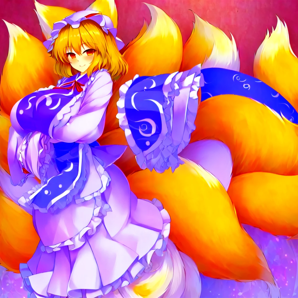 anime characters dressed in costumes posing for a picture, from touhou, commission for, touhou project, colorful kitsune city, commission for high res, touhou, zerochan art, anime girls, official fanart, game art!!, high quality fanart, touhou character, kawacy, characters from azur lane, commission art, fullbody commission for