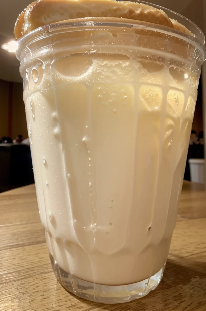 Amateur photo from Facebook. Taken with an iPhone 15 Pro. JUICY mouthwatering delicious , Chick-fil-A Frosted Lemonade.--style raw 