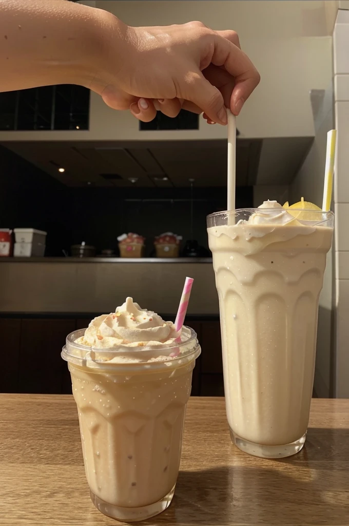 Amateur photo from Facebook. Taken with an iPhone 15 Pro. JUICY mouthwatering delicious , Chick-fil-A Frosted Lemonade.--style raw