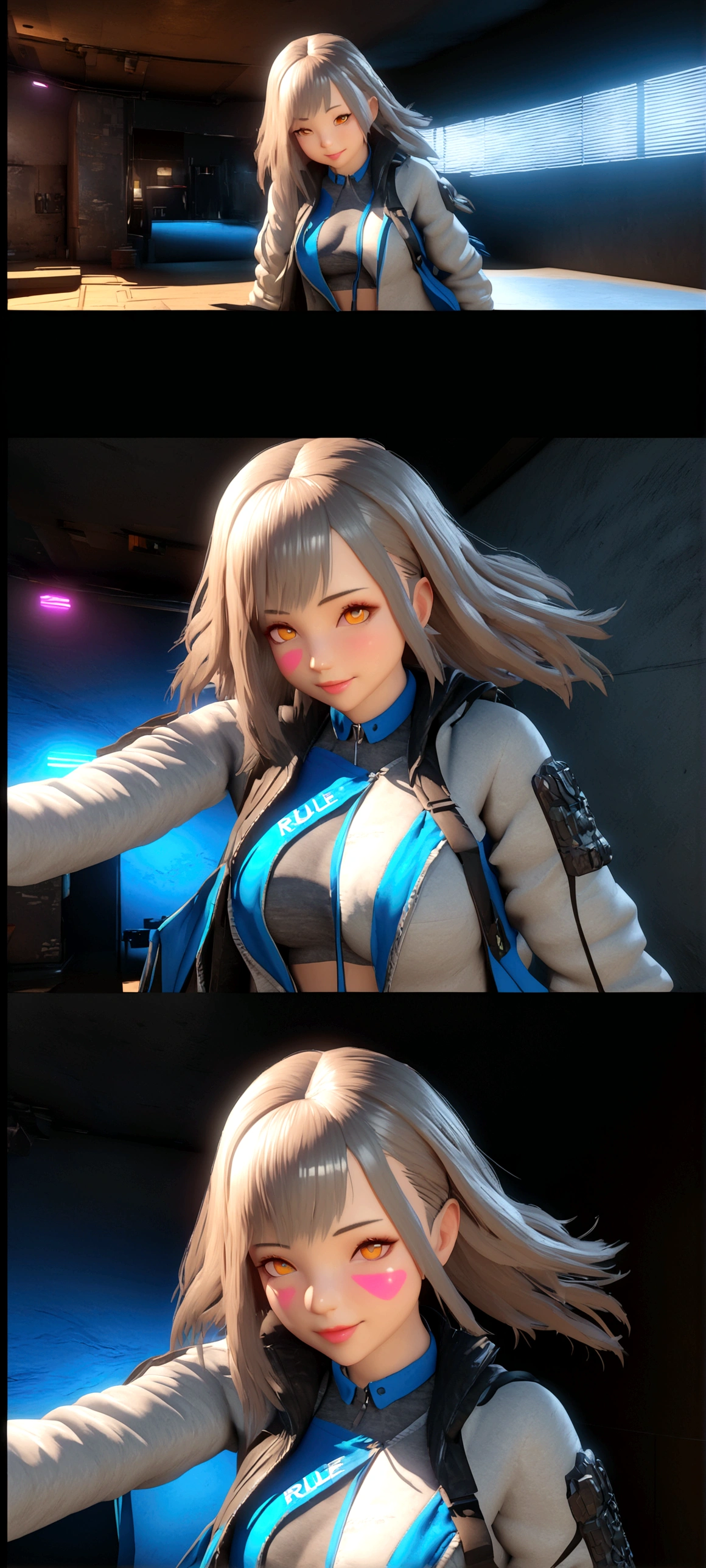 ((Best quality)), ((masterpiece)), (detailed:1.4), 3D, an image of a beautiful cyberpunk female,HDR (High Dynamic Range),Ray Tracing,NVIDIA RTX,Super-Resolution,Unreal 5,Subsurface scattering,PBR Texturing,Post-processing,Anisotropic Filtering,Depth-of-field,Maximum clarity and sharpness,Multi-layered textures,Albedo and Specular maps,Surface shading,Accurate simulation of light-material interaction,Perfect proportions,Octane Render,Two-tone lighting,Wide aperture,Low ISO,White balance,Rule of thirds,8K RAW,