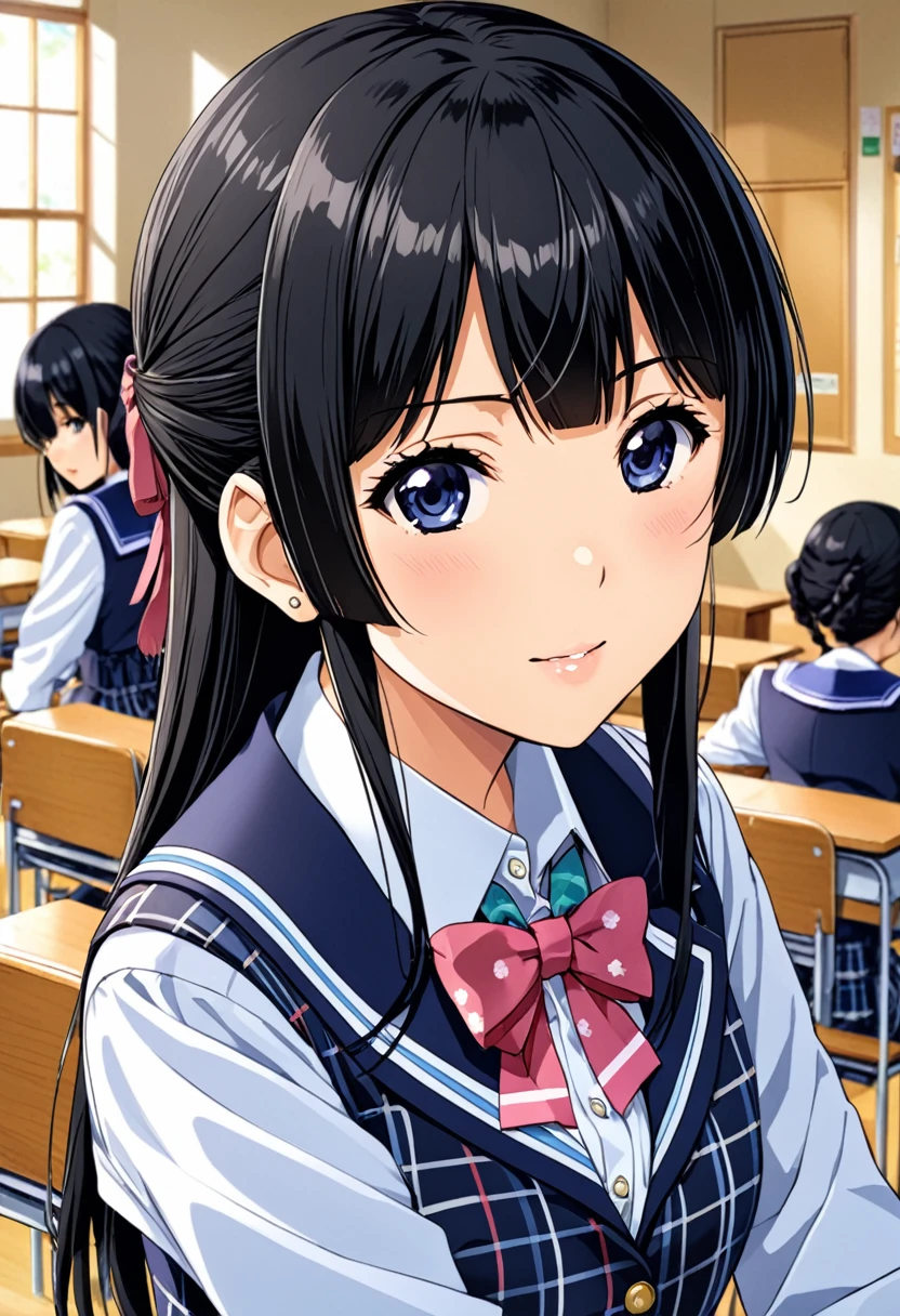 high quality, Tsukino Mito, classroom