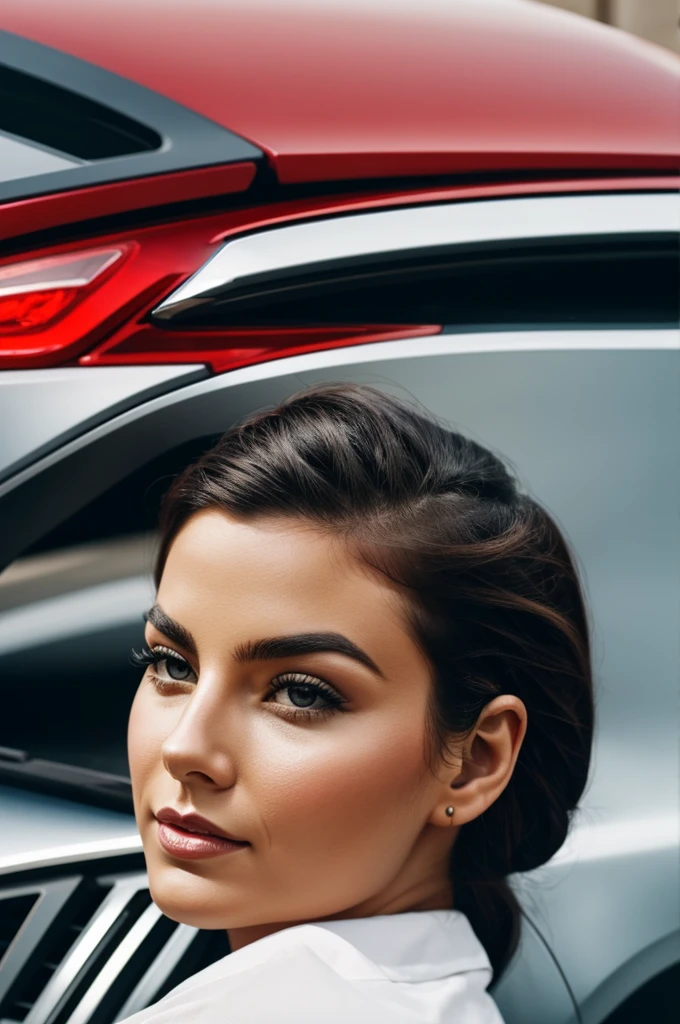 Make me a car logo that says cheek