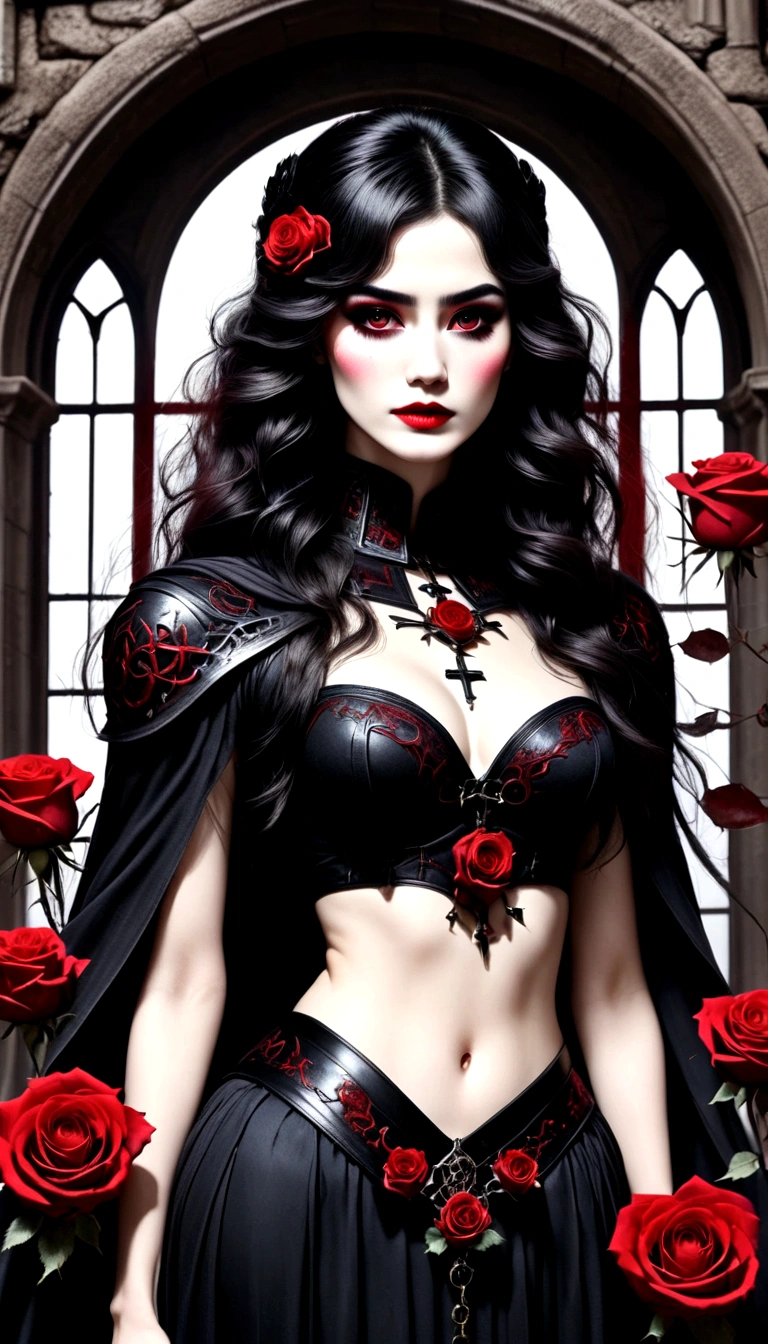 （Messenger from hell：1.4），cross，one个巨大的吸Blood鬼，Scythe viewed from below，hell，magma，flame，（紫色flame：1.3），There is fresh Blood on the ground，Blood pool，dripping Blood，Gothic aesthetics，one、Rose、castle、cross、Blood、Cemetery，Gothic style的神秘、Solemn and profound，Gothic style，Gothic style蕾丝的衣服、象征浪漫的Rose、grave、吸Blood鬼、witch、ruins、Gothic Cathedral，Gothic symbols series