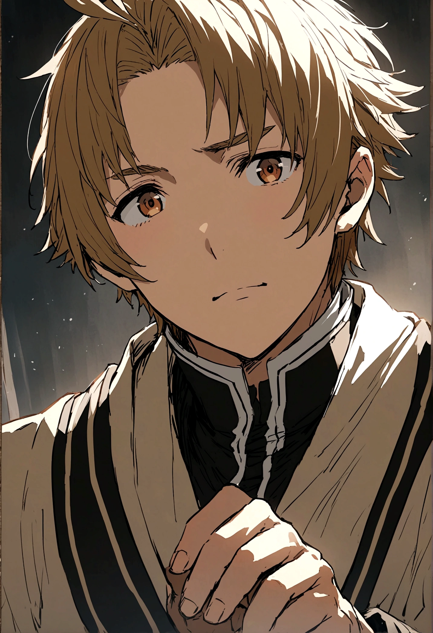 male rudeus greyrat from Mushoku tensei