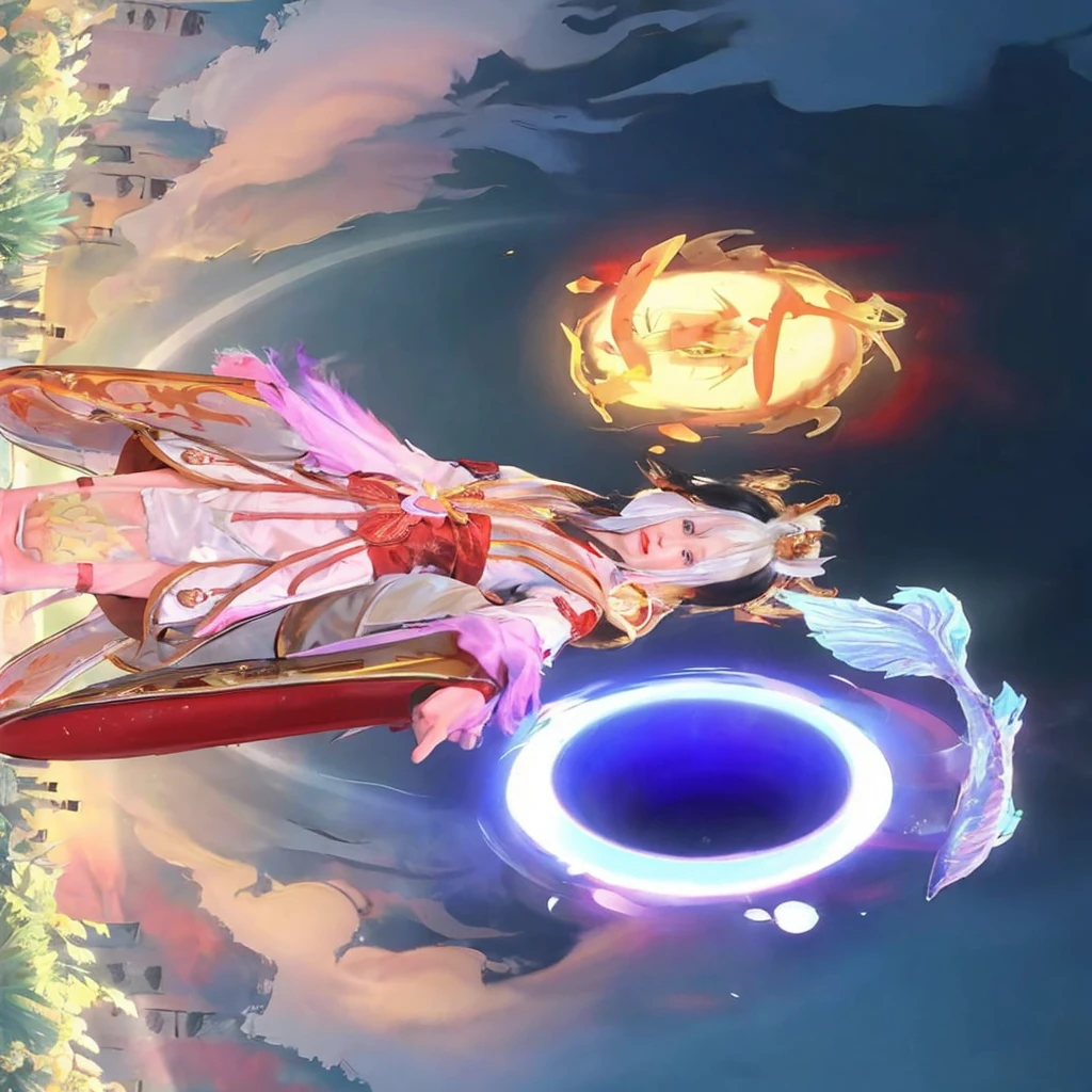 Best quality， Ultra-high resolution， （realistically：1.4）， A woman with long black hair and a gray sweater, The middle view is, JK ，under a ray of sunshine，She has black hair，through bangs, young lovely Korean faces, Cute Korean face, Urzans, Shin Jinying, beautiful aesthetic face, Korean facial features, Played by Liu Li Zhien ，beautiful realistic face