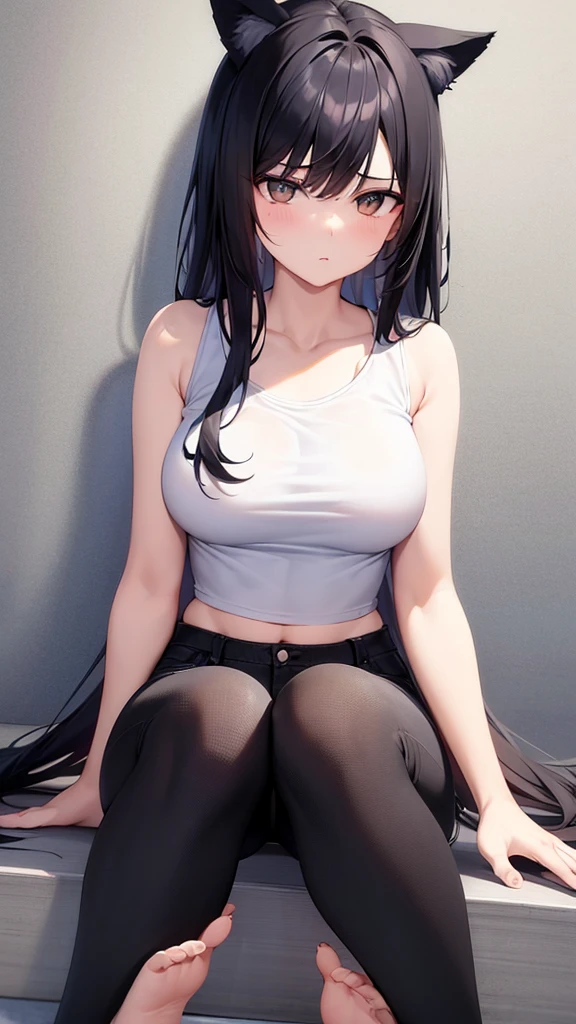 sfw, nsfw: 1.5, masterpiece, (best quality),1girl, aaasuka,long hair,glasses,red-framed eyewear, black translucent top, bare tummy, white skirt , mature female, sexy woman, shocked, blush, cum on face, cum drooling from mouth, cum: 1.5, perfect proportions, vibrant colors ,natural lighting ,RTX, bare body, cum: 1.5, shocked face, shy, blush, porn, nude, sex, hentai, beautiful, (detailed face:1.2), showcase, (perfect eyes:1.1) ,(photorealistic:1.1), 8k uhd, looking a viewer, indoors, simple backround, (full body), bare tummy, bare thighs, thick thighs, miniskirt very short, showing panty, kneeling