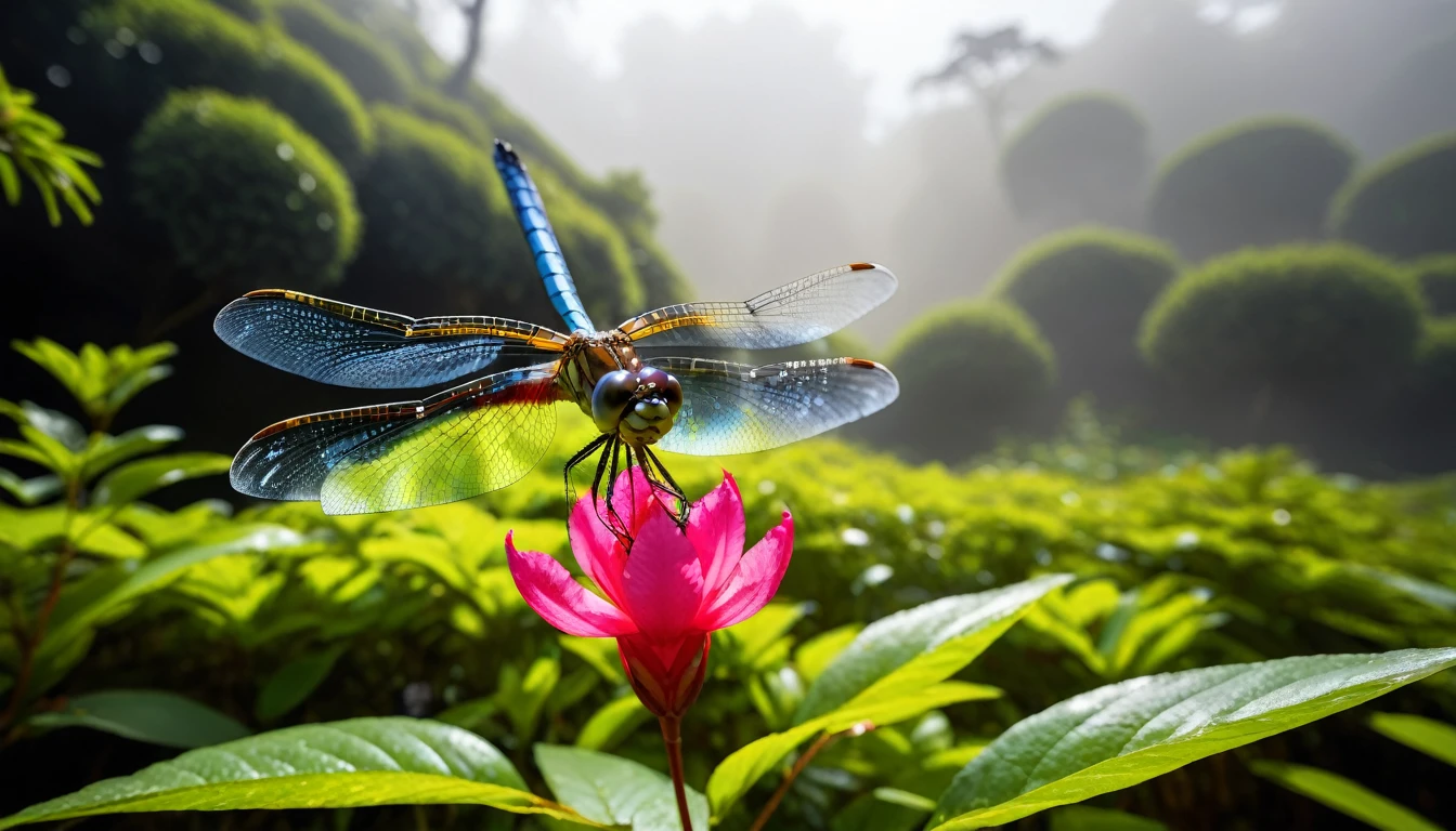 photographie en noir et blanc，Stereoscopic photography，great depth of field，HD，Photographie de paysage,Works awarded by National Geographic,8K,Georges Digarakis，Azalea in the foreground，（exquisite特大映山红花），（exquisite花上水滴）。（Colorful dragonfly），（Colorful dragonfly），Gros plan de libellule，move，backlight，exquisite，Libellule claire，（Brouillard），（大Fog），forêt d&#39;middle azaleas，Fleurs sur l&#39;tree，Fleurs sur l&#39;tree，（溪eau courante），（溪eau courante），（eau courante），L&#39;étrange forêt de pierres au loin，，Layer upon layer of mountains，Cold and warm colors，（Photos bruteeilleure qualité），（reality，照片reality感：1.3），head of&#39;artwork，extremely beautiful，high resolution，L&#39;original，perfect lighting，（Photos bruteeilleure qualité），（reality，照片reality感：1.3），head of&#39;artwork，极其exquisite美丽，high resolution，original，perfect lighting，（Extremely detailed CG：1.2），unite，2k fond d&#39;screen，incroyable，Fine details