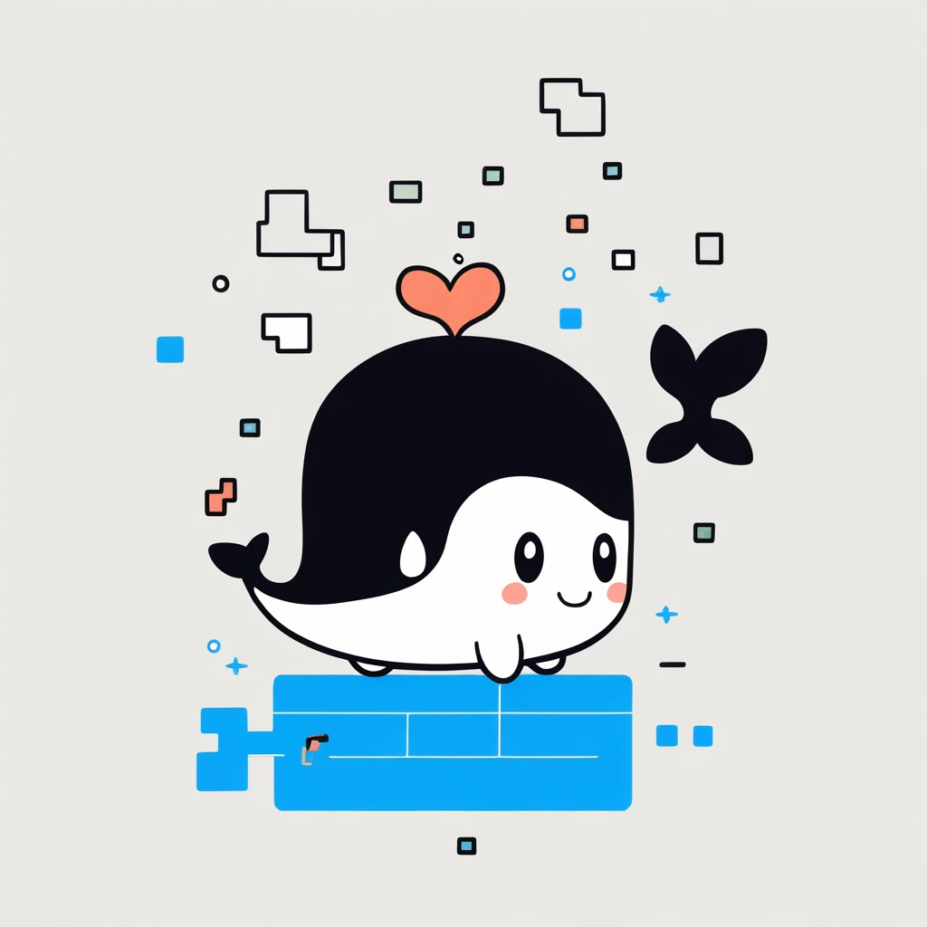cute little whale