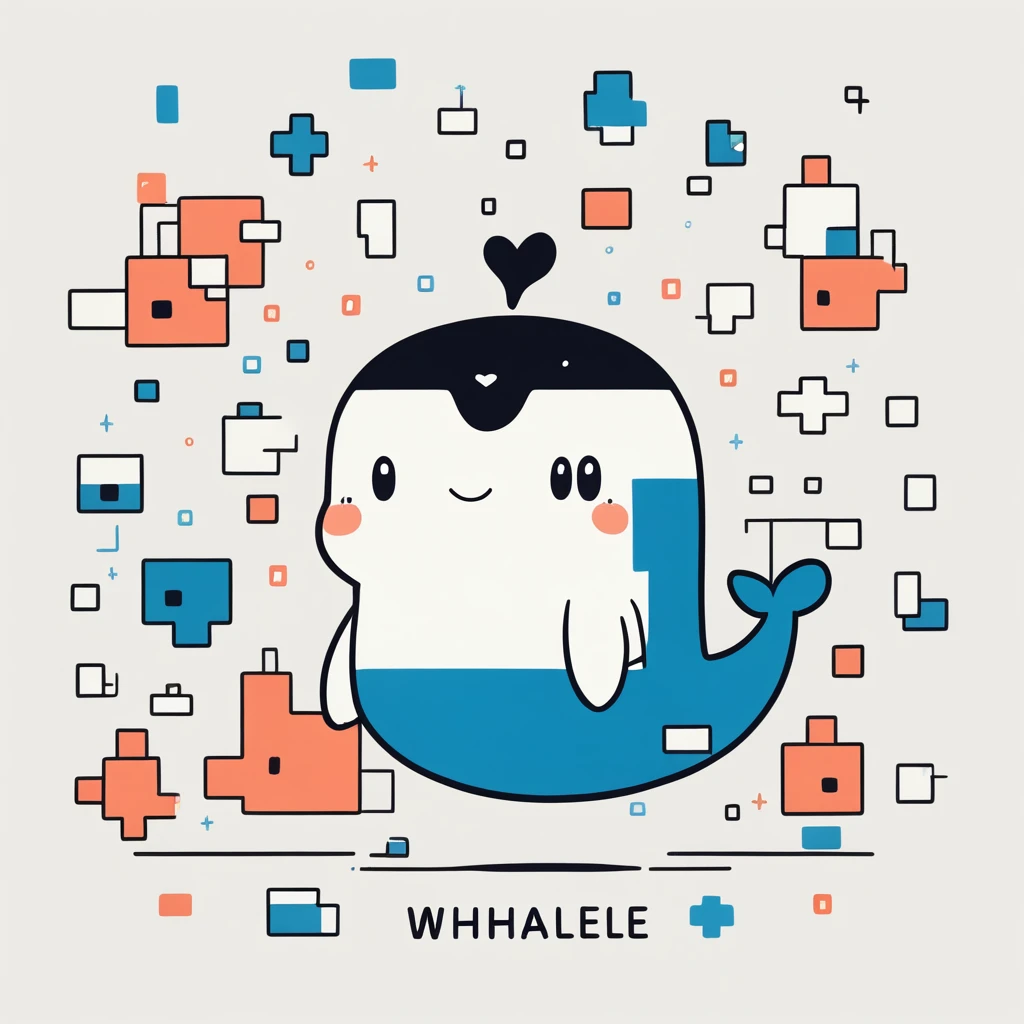 cute little whale
