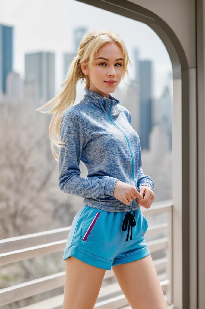 ((CINEMATIC SHOT)) (blonde, blue eyes:1.3) DV_Dee_Vicious (jogging and running in central park, tracksuit) (Sun in the background, lights and shadows on her body, lens flare) (by Rankin:1.4)(35mm, F/2.8)
((Photo Focus, DOF, Aperture, insanely detailed and intricate, character, hypermaximalist, elegant, ornate, beautiful, exotic, revealing, appealing, attractive, amative, hyper realistic, super detailed, trending on flickr)) (pigtails)(sweat)