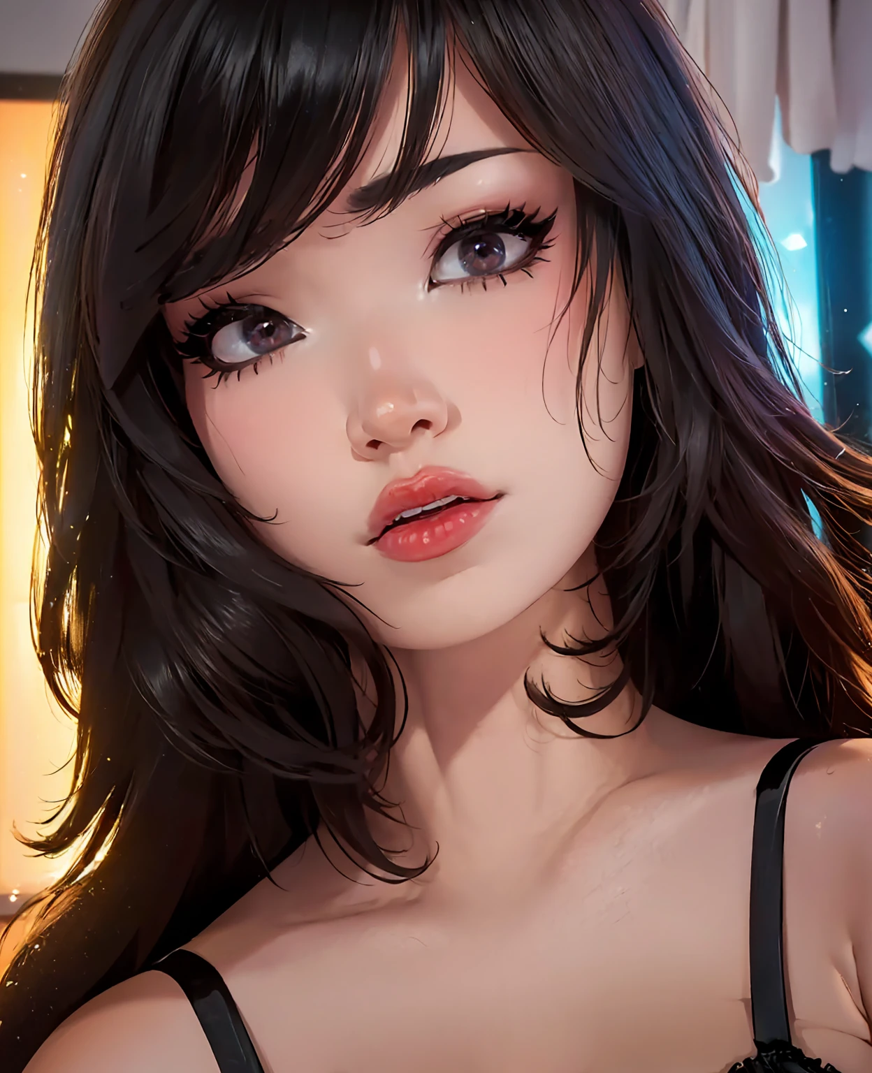 a beautiful young woman, beautiful detailed eyes, beautiful detailed lips, extremely detailed face and eyes, long eyelashes, slender figure, (best quality,4k,8k,highres,masterpiece:1.2),ultra-detailed,(realistic,photorealistic,photo-realistic:1.37),HDR,UHD,studio lighting,ultra-fine painting,sharp focus,physically-based rendering,extreme detail description,professional,vivid colors,bokeh,portrait,fashion photography,elegant,charming,graceful,sensual,alluring,seductive