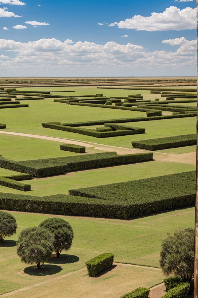 square spiral pampas