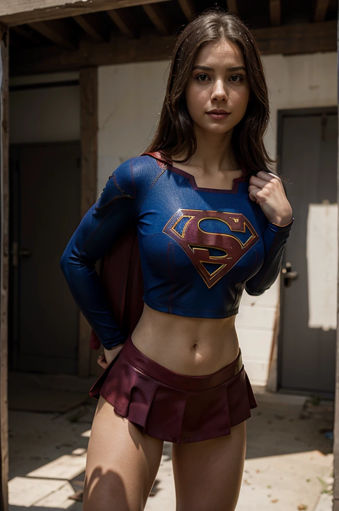 make supergirl with perfect body