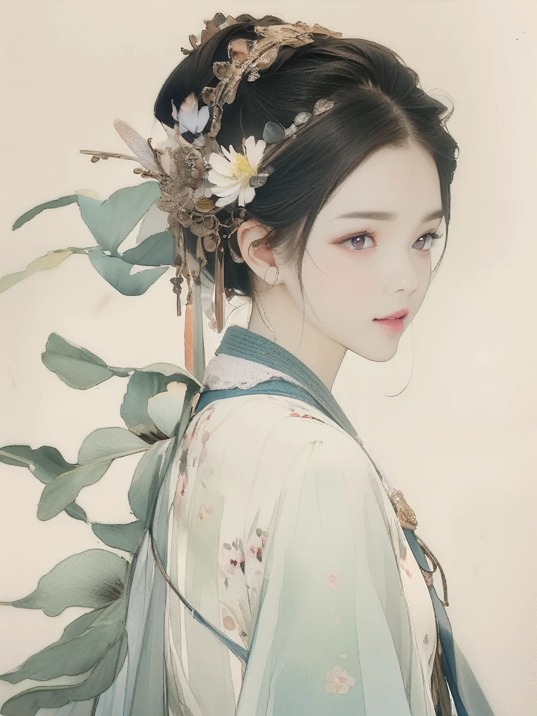 (8K, best quality, masterpiece),watercolor (medium), 1girl, {Practical, original photo, Ultra-fine transparent, image, (Influenced by Yoshitaka Amano's style:1.6)}, Practical Light, Delicate skin, (Beautiful slim woman, 25 years old, Court Knight:1.5), Thin legs, Fine particles, Long white hair, Detailed fingers, Thin, Ecstasy expression, Dynamic and sexy pose, (Huge breasts:1.4), (Long skirt, Long red cape, boots:1.2),(Arcadia, Flower Storm, Many flowers:1.8), Unobscured,Beautiful scenery, (Flowers, Wind and Moon:1.5).