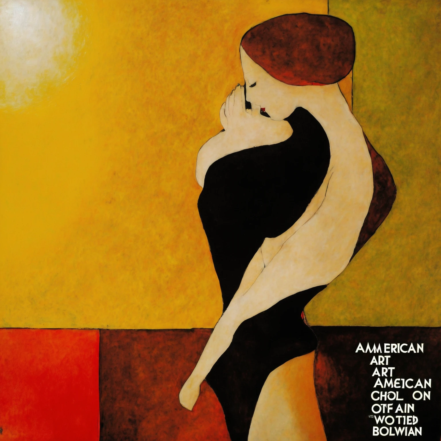 American art of a woman