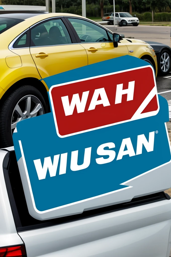A car wash logo
