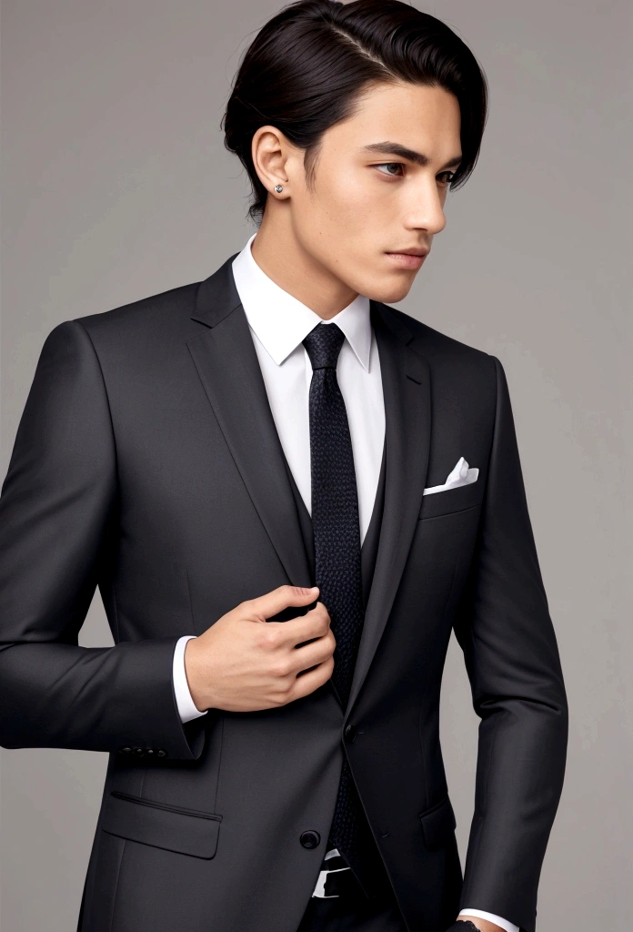 sharp man in suit adjusting tie in dark, vestindo um terno and a tie, wearing suit and tie, Detalhe do assunto: vestindo um terno, wearing a suit and tie, wearing suit de negócios, wearing a business suit, wearing suit, wearing robes and ties, suit and tie, vestindo um terno, wearing a formal suit, wearing suit preto