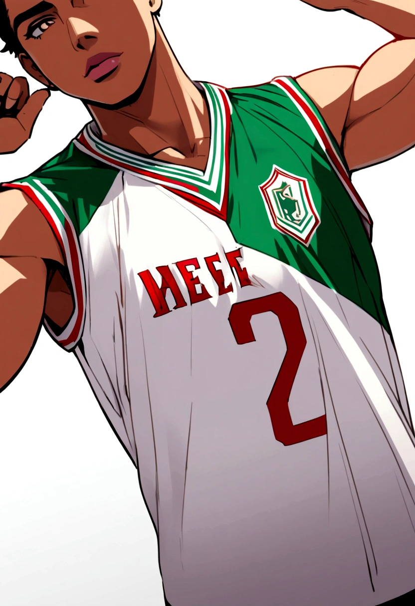 Jordan Bardella with Algerian jersey