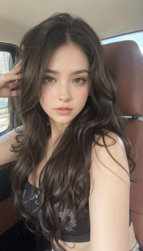 pretty brunette