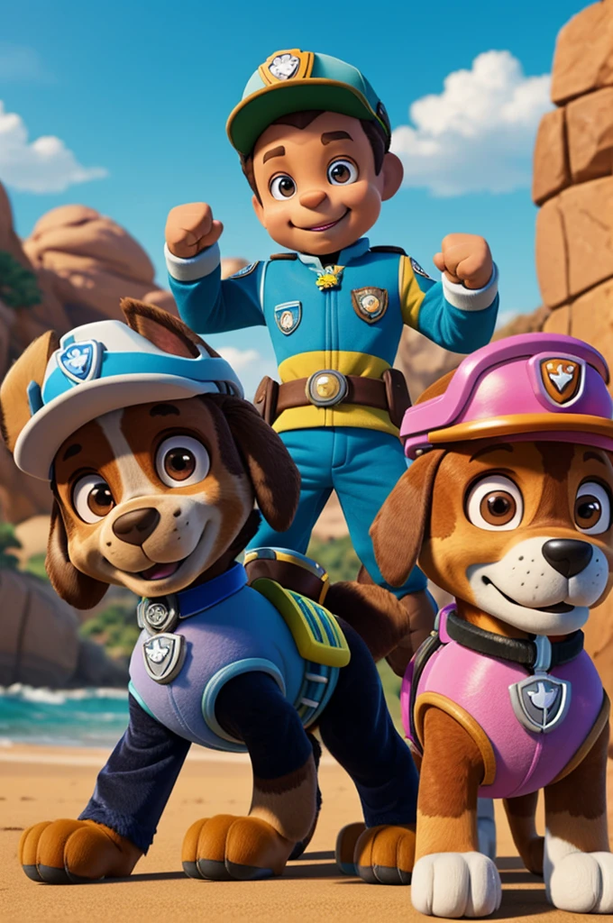 Zuma and rocky Pawpatrol