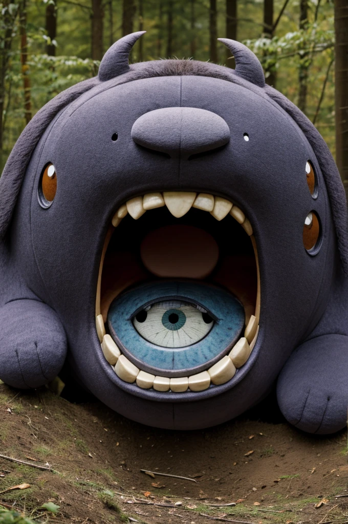 A happy monster