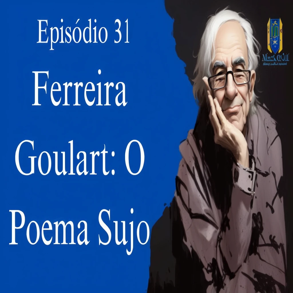 caricature of the Brazilian poet Ferreira Goulart with details