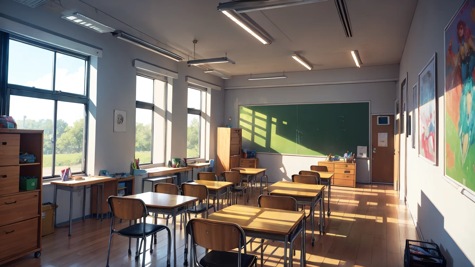 Art room after school
