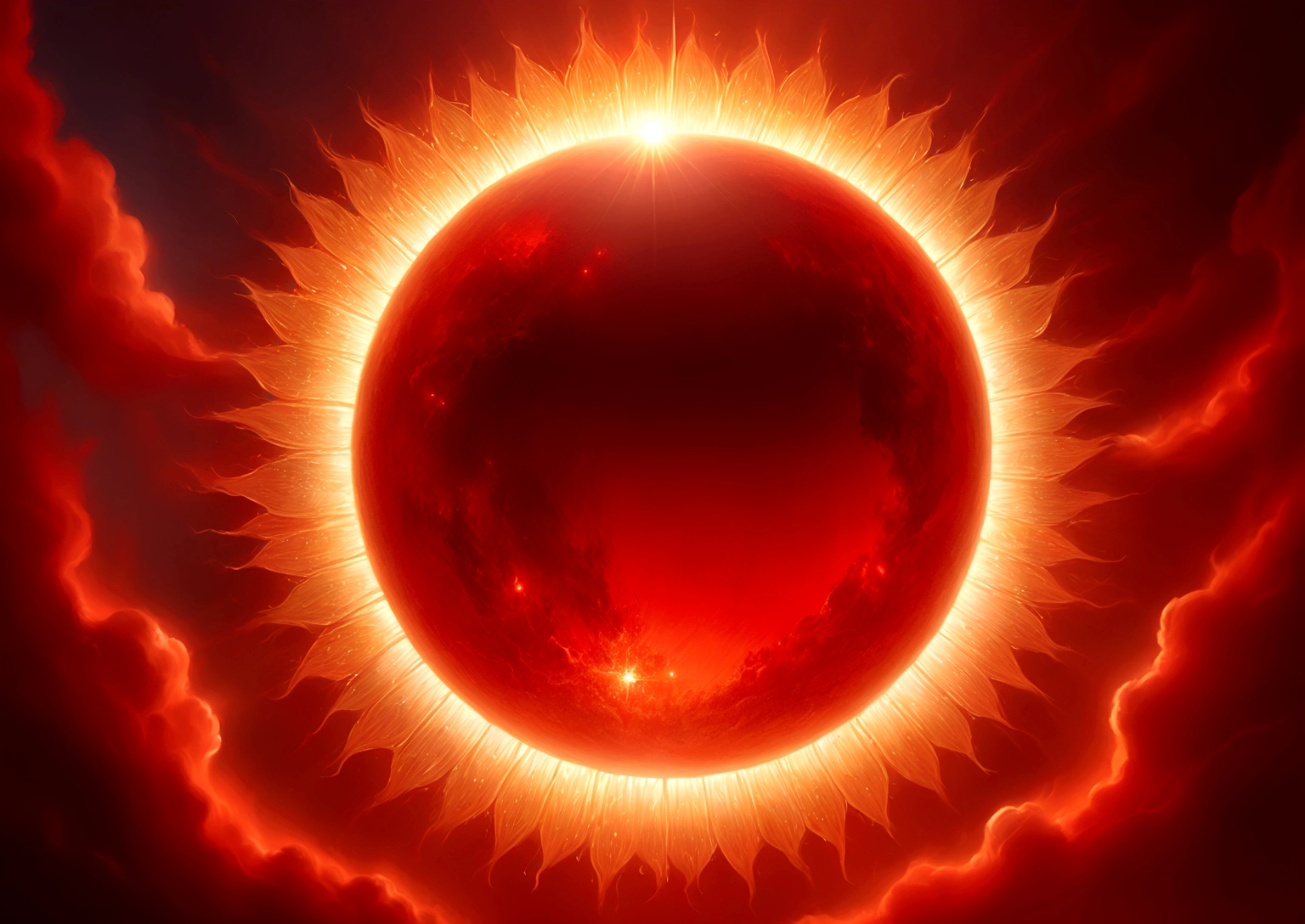 background, never seen before, Perfection, divine work, that captures attention, The sun is red, (digitalpainting, conceptual artwork, Soft, sharp focus, details Intricate, close up, work of art: 1.2)