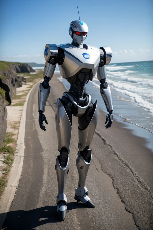 A robot on the coast,Technological, malefic 