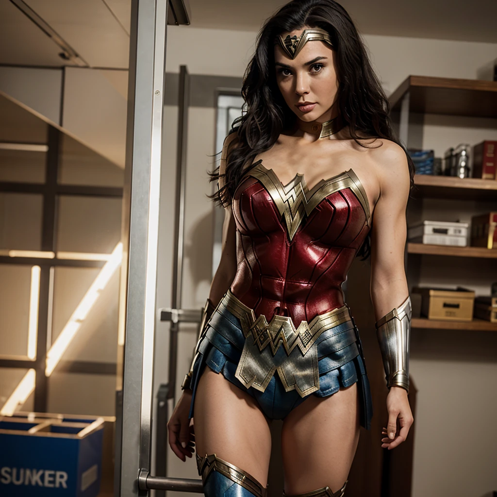 Wonder woman take off the uniform
